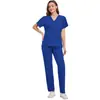 Uniformes cirúrgicos personalizados com impressão digital, elasticidade em quatro direções, logo estampado, uniformes odontológicos e médicos, uniformes de médico, pequena tiragem, baixa taxa de configuração