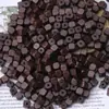 Miçangas de Madeira Coloridas Poligonais de Estilo Misto Vintage, Miçangas Soltas de Madeira Natural, Materiais e Acessórios para Decoração DIY de Joias Feitas à Mão