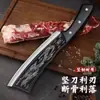 Facas Domésticas de Cozinha Atacado, Facas para Cortar Ossos Matadoras de Dragões, Facas de Cozinha de Dupla Finalidade, Facas Afiadas para Cortar Ossos, Multifuncionais Ultra-rápidas
