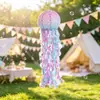 Decoración de Jardín de Infancia con Temática Oceánica Adornos Colgantes de Medusas Luminosas Decoración de Parque Infantil con Temática Oceánica Adornos Colgantes para Fiesta de Cumpleaños