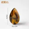 Gotas de Água de Cristal Natural para Manuseio, Acessórios de Joias de Cristal Bruto Polido, Pingentes de Cristal para DIY no Atacado