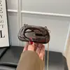 Mini Bolsa de Festa Bolsa para Batom Fone de Ouvido 2026 Nova Cor Doce Acrílico Galvanizado Corrente para Bolsa Bolsa Transversal