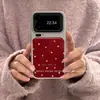 Adecuado para funda de teléfono móvil Xiaomi 17Promax, Rojo de alta gama Xiaomi15 con cordón, 14 Lunares coloridos de dibujos animados