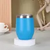 Taza Termo de Acero Inoxidable 304 Modelo Nuevo Transfronterizo de 12 oz, Taza Mini en Forma de U para Huevo, Taza de Agua Portátil para Coche