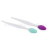 Cepillo facial de limpieza profunda de poros exfoliante de silicona de grado alimenticio, cepillo de limpieza facial, mini mango, cepillo de silicona para lavado nasal