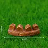Terrário de musgo, miniaturas criativas de animais, casa vintage, decorações de paisagismo de jardim, ornamentos em miniatura