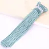 Corda de Laço Trançado, Cordão para Colar Nó Chinês, Acessórios para Joias, Tecelagem DIY, Tamanho 72, 0,8mm, Pura Feita à Mão