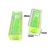 Venda Direta de Fábrica Plástico Acrílico Grande Quadrado Nível de Bolha Ferramenta de Medição Régua de Nívelador Nivelador