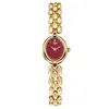 Mia Myar Estilo Vintage Oval Retro Simple Antiguo Exquisito Compacto Reloj de Mujer Elegante Reloj para Dama