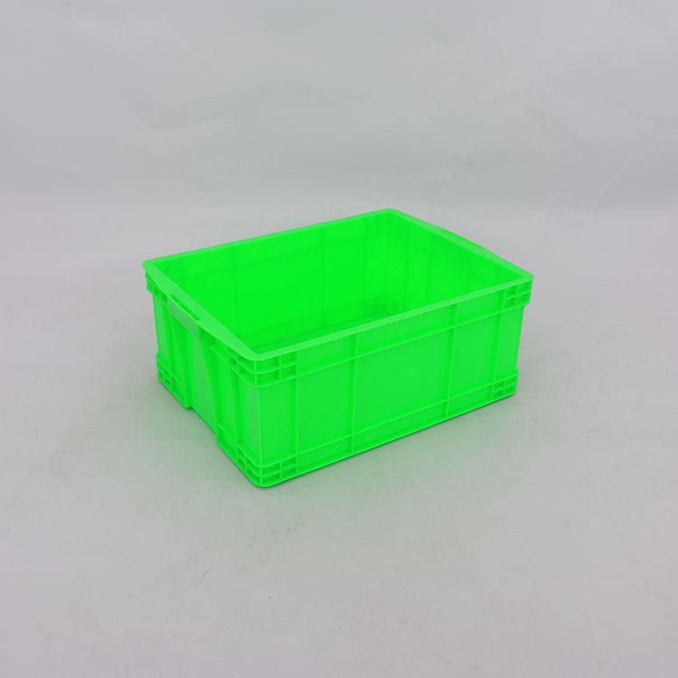 塑料中号黄色塑料周转箱 型号500-220黄色周转