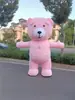 Urso de Pelúcia Labubu Inflável Morango Ártico Monstro de Cabelo Longo Koala Urso Martha Tigre Husky Boneca Mart Fantasia