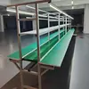 Mesa de Montagem com Correia Transportadora para Linha de Produção de Oficina de Fábrica com Suporte de Iluminação Equipamento Personalizável Correia Transportadora
