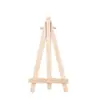 Pequeño Caballete de Escritorio de Mesa Trípode de Madera Plegable Mini Soporte de Exhibición Marco de Pintura al Óleo para Arte Infantil Caballete Pequeño