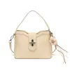 Bolso de Mano Moderno Estilo Francés con Estampado de Lichi Nuevo Modelo 2026 Simple Tendencia Versátil para el Trabajo y Uso Diario Bolso de Hombro