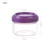Yun Feng - Mini frasco de plástico transparente para salsa, 35 ml, para uso repetido