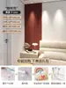 Cubierta Decoración de Pared de Fieltro Feo Dormitorio Mesita de Noche Anti-Colisión Diseño Pared de Fondo de TV Pegatina de Pared Estéreo 3D Tablero de Rejilla