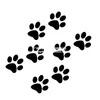 Calcomanías de huellas de pata de gato para comercio exterior, calcomanías para la carrocería del coche, calcomanías para coche, calcomanías de personalidad para arañazos, huellas de gato y perro, calcomanías para coche