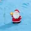 Novidade Transfronteiriça Desenho Animado Papai Noel Figura Fofa Acessórios Micro Paisagem Decorações DIY Pequenos Enfeites de Mesa