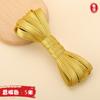 Hengmeihe Cheongsam Sedin Tecido Envoltório Tira 1 cm Faixa de Borda Enrolada Fita Acessórios de Fita de Vestuário