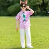 Uniformes de kínder, uniformes de clase de verano estilo británico, disfraces de actuación para niños para el Día del Niño, atuendos para la actuación del coro de graduación de primaria