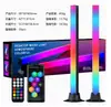Luz Ambiental de Escritorio LED Fantasía Enchufe USB Luz Bluetooth Luz de Juego Activada por Sonido Luz Ambiental Colorida con Control Remoto por App