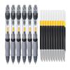 Bolígrafo de Gel Presionado Negro Rojo GP1008 Bolígrafo de Punta Redonda para Aprendizaje Estudiantil Bolígrafo para Firmar Oficina Repuesto Papelería Venta al por Mayor
