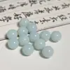 Cuentas Redondas de Resina con Agujero Recto, Estilo Chino Degradado, Nuevas Pulseras DIY Estilo Chino, Cuentas Sueltas Color Café Otoño e Invierno, Colores de Cuentas Hechas a Mano para DIY