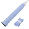 Cinta para Mango de Raqueta de Tenis Adhesiva Antideslizante Recubierta de Látex Gradiente de Agarre Manual Plano No Poroso Venta al por Mayor Cinta Perforada Absorbente de Sudor