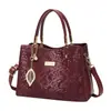 Bolsas de Luxo para Mulheres, Novas Bolsas da Moda para Mulheres, Bolsas de Mão, Temperamento Atmosférico de Média Idade com Grande Capacidade, Bolsas Versáteis de Ombro e Transversais