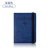 Transfronterizo en stock que cambia de color PU cuero tacto piel correa multicolor funda para pasaporte etiqueta de equipaje traje multifunción bolsa tarjetero para pasaporte