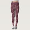 Explosiones Transfronterizas Día de San Valentín Europeo y Americano 2024 Nuevos Leggings Casuales Adelgazantes de Corte Slim para Mujer con Estampado Digital Personalizado