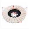 Fábrica en stock fieltro de lana cien impulsor tipo 125 disco de pulir de malla de amoladora angular de 5 pulgadas reparación de rayones