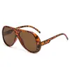 Nuevas gafas de sol aviador europeas y americanas de montura grande para caras grandes, elegantes para hombres y mujeres, gafas de sol para conductor con protección UV