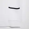 Popular Estilo Normcore Europeo y Americano Amazon Aliexpress Versátil para Viajar con Contraste de Color Ribeteado Chaqueta de Punto Casual para Viajar