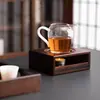 Calentador de Tetera Japonesa Cálida de Bambú Estufa de Té Base de Vela Soporte Cálido para Té Calentador de Té Aislamiento Hogar Accesorios para Juego de Té Gongfu