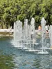 Fuente de Jardín con Boquillas de Cobre, Columnas de Flores, Forma de Hongo, Forma de Cedro, Forma de Abanico, Multidireccional, Doble Capa, Multicapa, Musical, para Hotel, Piscina y Jardín