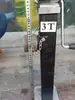 Gato de remolque de manivela manual, pata de soporte para herramienta agrícola, marco de soporte, 1 tonelada, 3 toneladas, plegable engrosado, para tractor, vehículo, escalera, manual