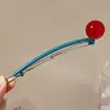 Pin para el pelo de bola de piruleta para mujer, pasador de rana de nuevo estilo para la parte trasera de la cabeza, pinza de garra elegante para recogidos, accesorio para el pelo