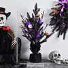 Guirlanda de Decoração de Cena de Terror Novo Estilo Transfronteiriça Guirlanda de Halloween Festival dos Fantasmas Crânio Artificial Aranha Abóbora