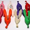 Globo de conejo de cabeza grande súper lindo engrosado al por mayor juguetes para niños multicolor cabeza de conejo linda con forma de cabeza de conejo caricatura a prueba de explosiones