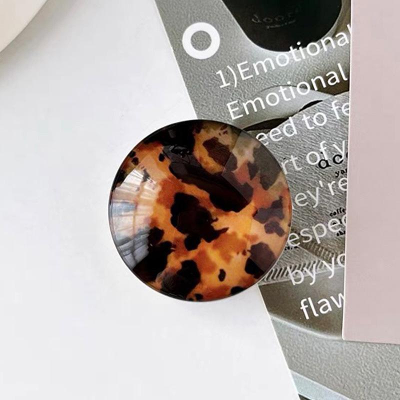 _0012_水晶玻璃-透明支架-豹纹