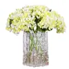 Hortensia Artificial con Textura Realista, Decoración de Hortensia de PU para Eventos de Boda, Planta Ornamental, Flor Falsa de Hortensia Fresca