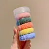 Goma para coleta alta, sin irritación en la piel, cómoda en el cuero cabelludo, no deja marcas, banda elástica para el pelo, goma duradera para el pelo