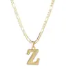 Amazon Transfronterizo Collar Nuevo de Acero Inoxidable de 26 Letras Colgante de Letra Moda para Mujer Accesorio para el Día a Día