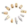Conector Rápido Personalizado de 3/8 Máquina de Lavado de Autos Pistola de Agua a Presión Conector Hembra de Cobre Puro Acero Inoxidable Boquilla Accesorio Macho
