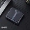 Estuche para Cigarrillos Translúcido de Alto Valor Escarchado Gran Capacidad para 20 Cigarrillos Resistente a la Presión a Prueba de Humedad Simple Portátil