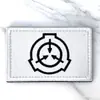 Adesivos de Tecido Bordados com Logo da Fundação SCP Fãs Militares Transfronteiriços Acessórios de Moral Adesivos de Tecido Mochila Tática Adesivos de Tecido com Alfabeto SCP