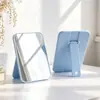 Tocador Espejo Colgante Espejo de Maquillaje Retráctil Espejo Plegable Portátil de Escritorio Espejo de Mesa Estilo Princesa Espejo de Alta Definición para Estudiantes