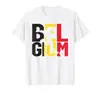 Camiseta Dip Dog Unicornio Animal Belga Bandera de Fútbol Camiseta de Fan para Hombre Mujer Camiseta para Pelota Peligrosa