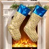 Nuevos calcetines de Navidad y bolsas de regalo, bolsas de dulces para suministros navideños extra grandes, múltiples opciones disponibles